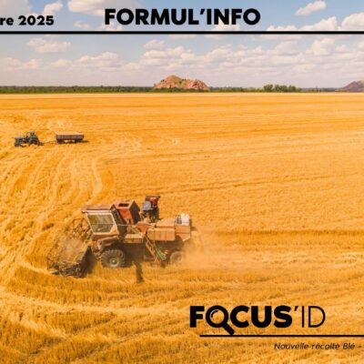 FORMUL'INFO SEPTEMBRE IDENA - tracteur dans un champs - FOCUS ID nouvelle récolte
