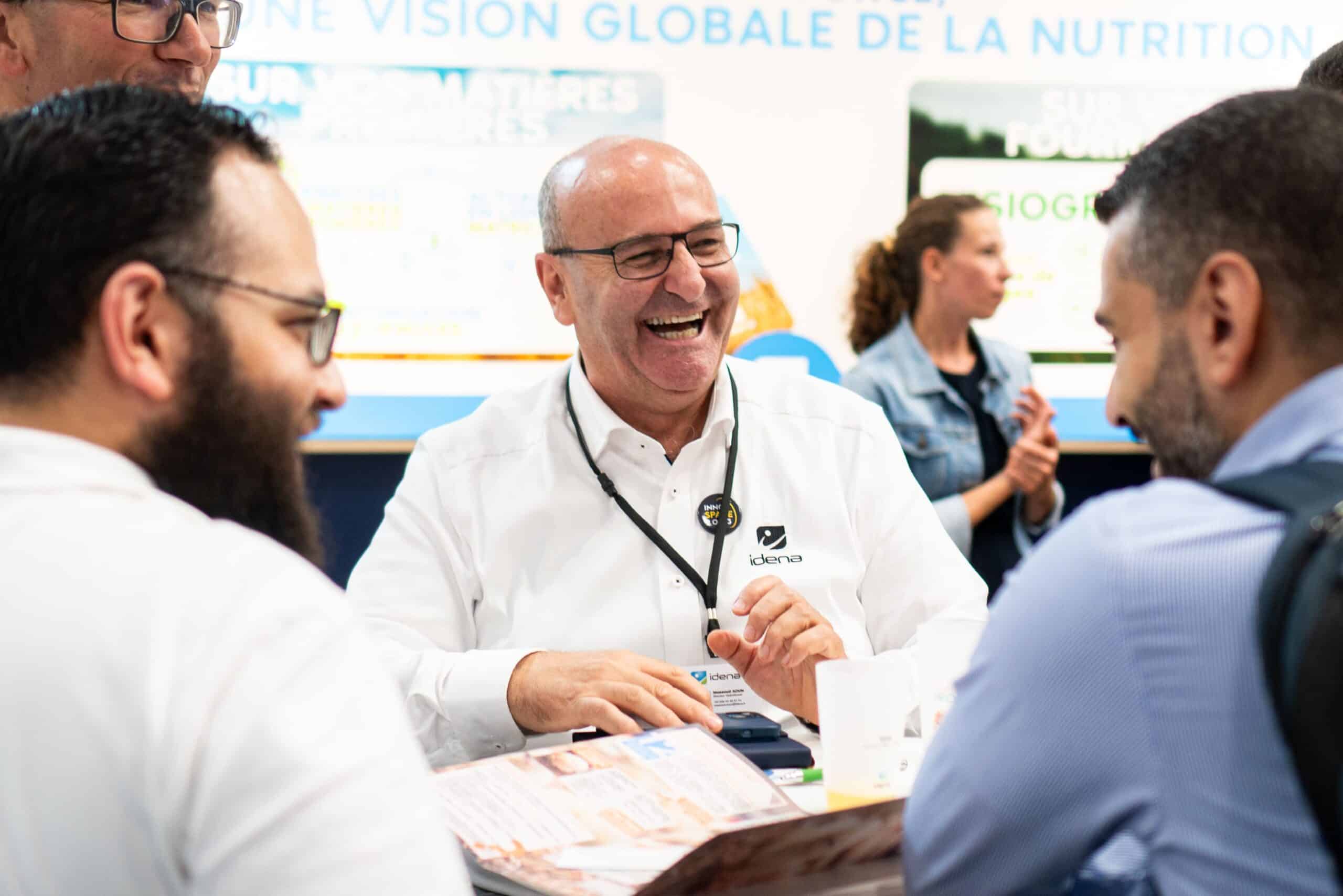 Massoud AOUN IDENA stand at SPACE Rennes 2023