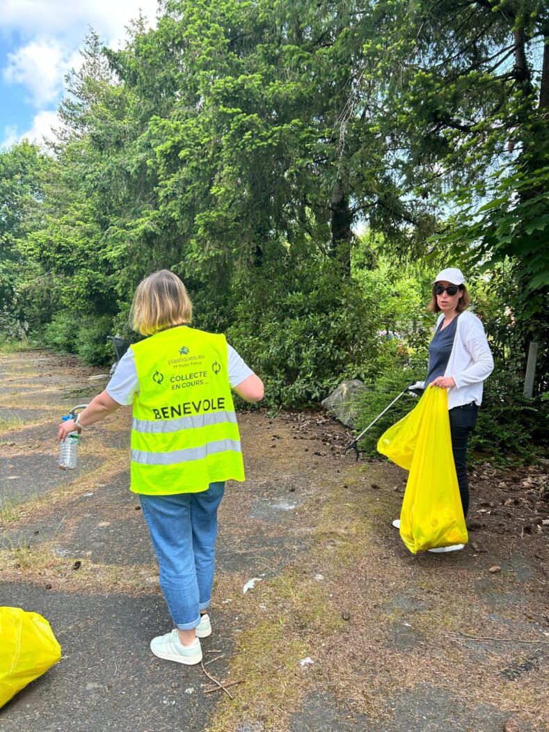 Ramassage des déchets pour les collaborateurs IDENA